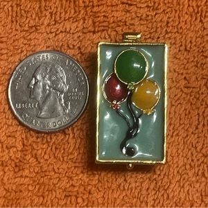 Work of Art Detailed Trinket Box Keepsake Balloon Theme Mini